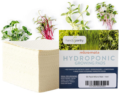 Handy Pantry Micro-Mat Minis Hydroponic Grow Pads - for Organic Production - Plant & Seed