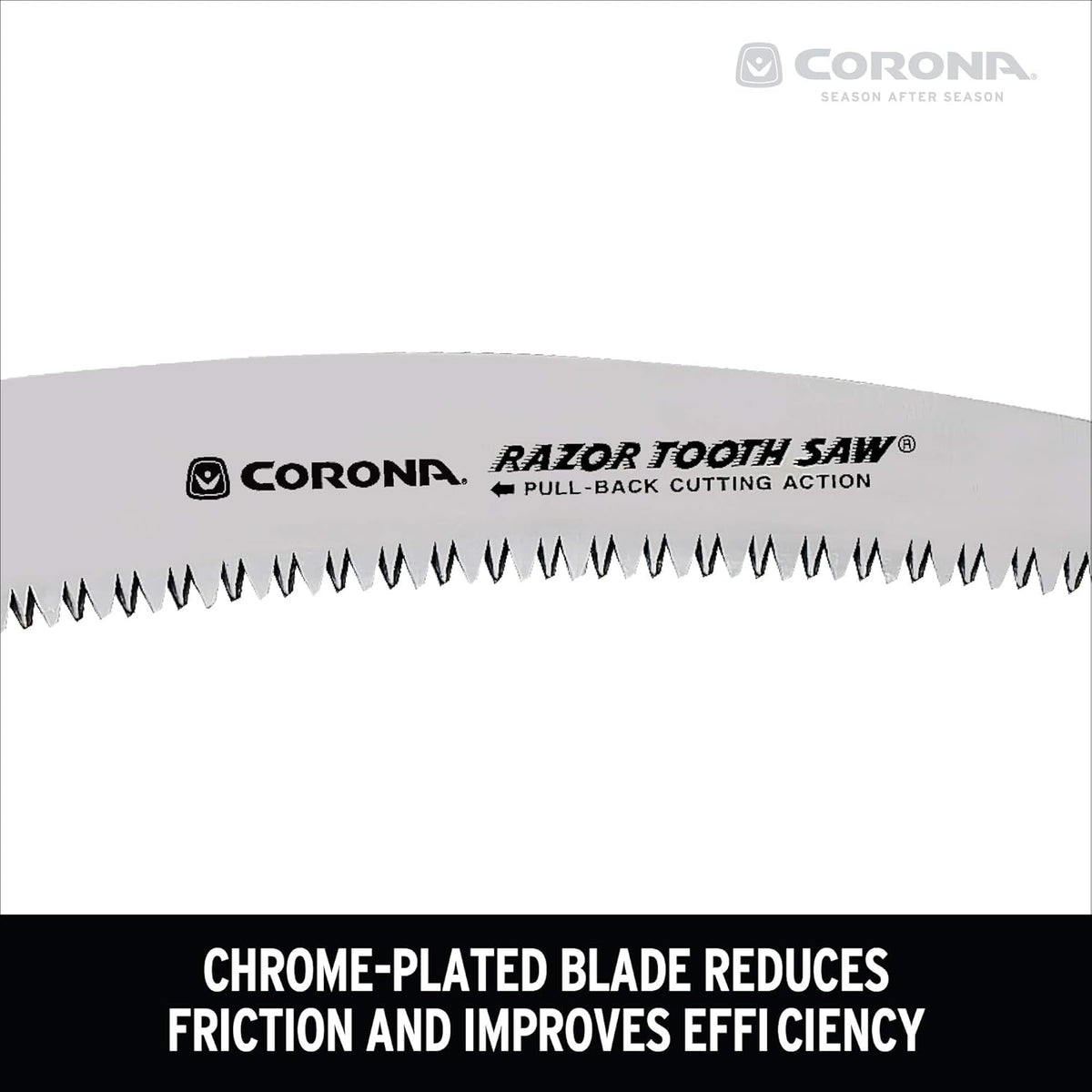 Corona Tools 10-Inch RazorTOOTH Folding Pruning Designed for Single Use | Curved Blade Hand Saw |