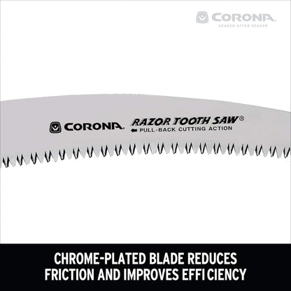 Corona Tools 10-Inch RazorTOOTH Folding Pruning Designed for Single Use | Curved Blade Hand Saw |