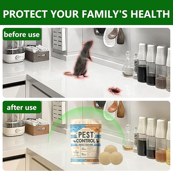 Pest Control Pouches, Rodent Repellent, Mouse Repellents, Peppermint Oil Mice Repellent, Rat