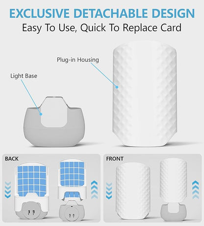 Flying Insect Trap for Indoors, Bug Killer Light Trap for Fruit Flies, Gnats, Moths, and