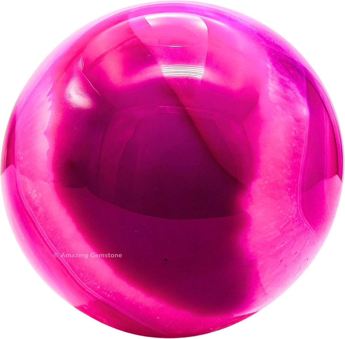 Amazing Gemstone Pink Onyx Crystal Ball with Stand - 2 Inches Crystal Sphere Meditation Balls for