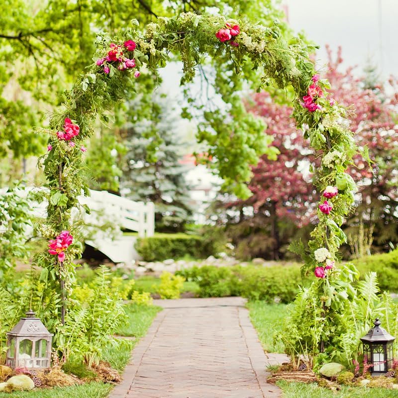 Garden Arch Trellis Metal Garden Arbor for Various Climbing Plant, Wedding Arches for Ceremony
