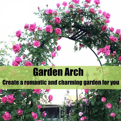 Garden Arbor, Metal Wedding Arch for Ceremony Party, Garden Trellis for Climbing Plants Outdoor