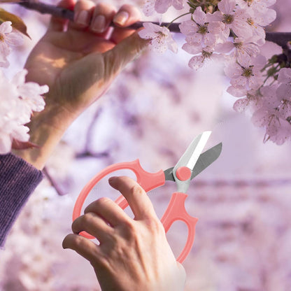 12 Pcs Gardening Tools Flower Scissors Flower Bar Supplies Pastel Rainbow Color Pruning Scissors