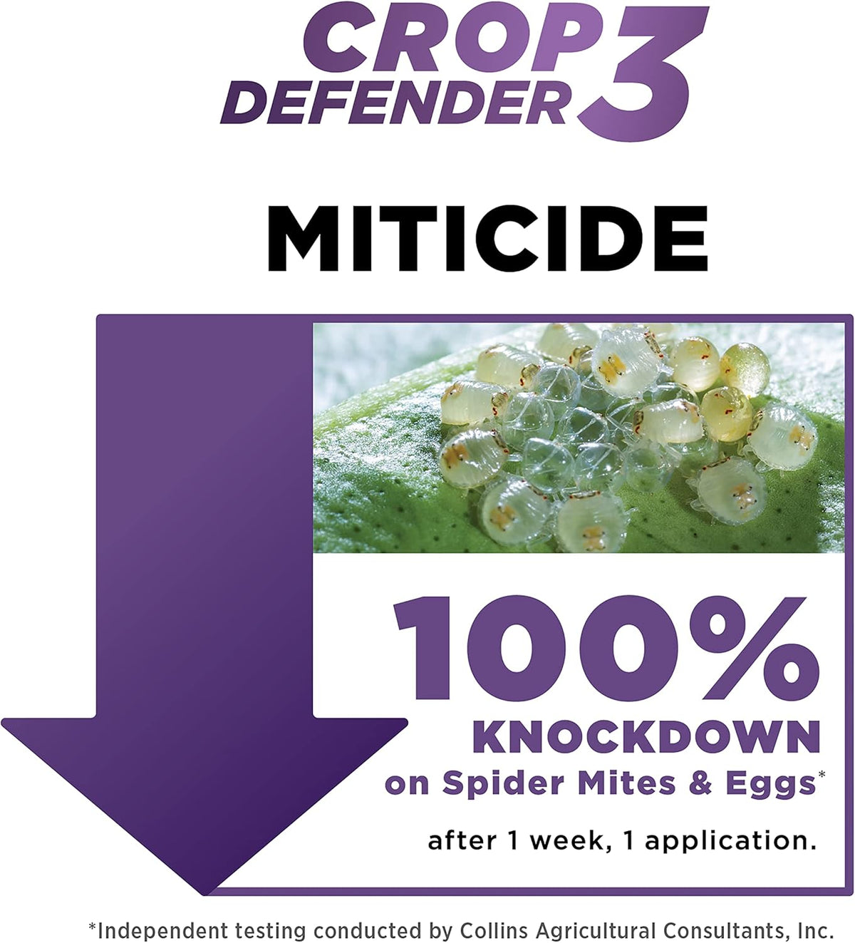 Grower's Ally Crop Defender 3 Concentrate 8 oz | Natural, Safe & Organic Insecticide & Fungicide