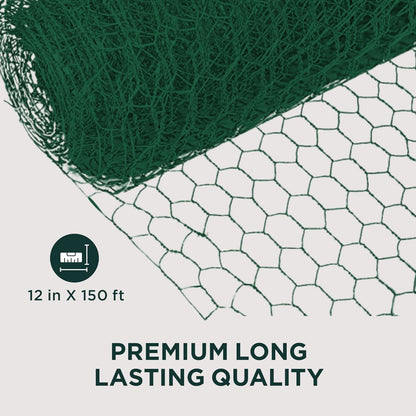 SLS SUPPLY FLORA - Green Florist Netting, Customizable Floral Wire, Steel Wire Mesh Roll, Versatile