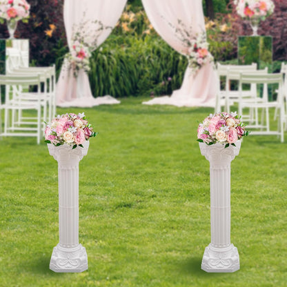 Roman Columns Wedding Column Stand Roman Pillar Plant Stand Plastic Greek Column Statue Pedestal