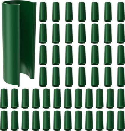 Jetec 64 Pieces Pool Cover Clamps for Above Ground Pools PVC Pipe Clips for Greenhouses, Row
