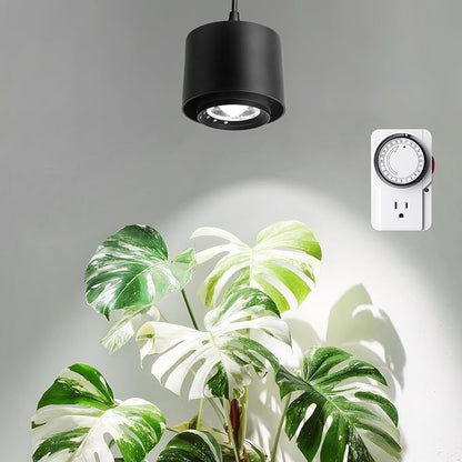 Barrina TR40 Hanging Grow Lights for Indoor Plants, 40W 5000K Full Spectrum, Adjustable Beam Angle