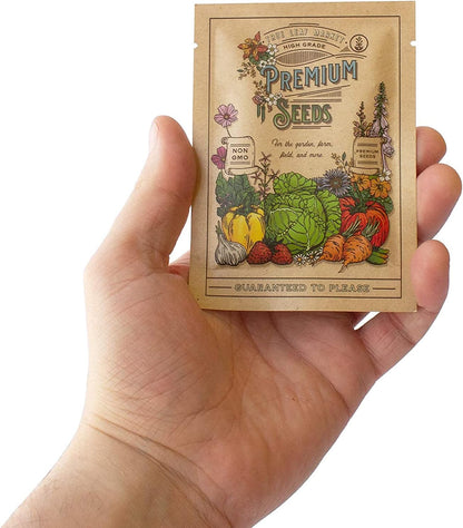 Watermelon Seeds, Crimson Sweet Variety | 60+ Non-GMO, Heirloom Watermelon Seeds | Premium Home