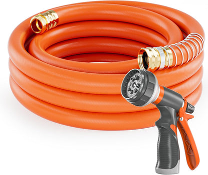SPECILITE Garden Water Hose 25 ft x 3/4 in Heavy Duty, Flexible and Lightweight, Burst 600 psi