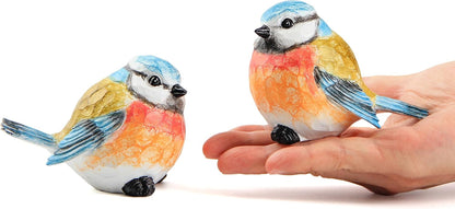 Bird Statue for Garden Decoration,A Set of 2 Pieces Garden Sculptures & Statues,Animal Bird