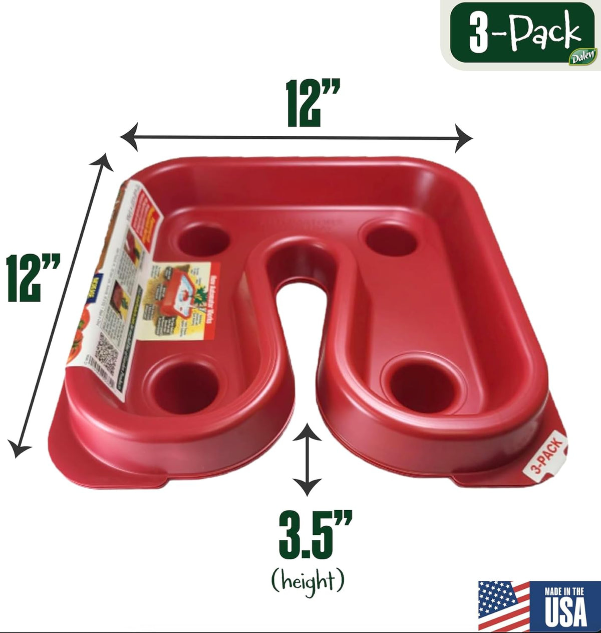 DALEN Gardeneer Tomato Tray Super Boost – Increases Tomato Plant Yield up to 40% – Easy to Install