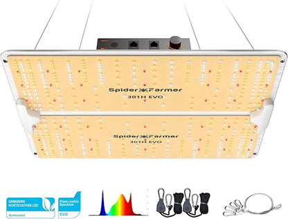SPIDER FARMER SF2000Pro, Samsung LM301H EVO Led Grow Light, Full Spectrum Plant Grow Light