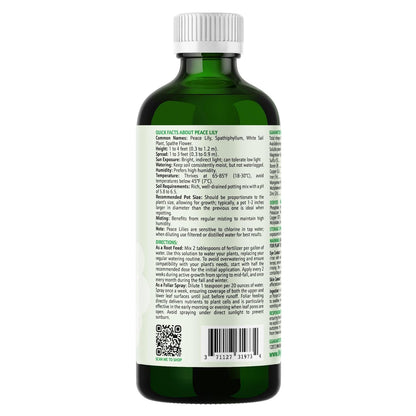 Peace Lily Fertilizer: 3-1-2 Liquid Fertilizer with Essential Micronutrients - The Ultimate Food