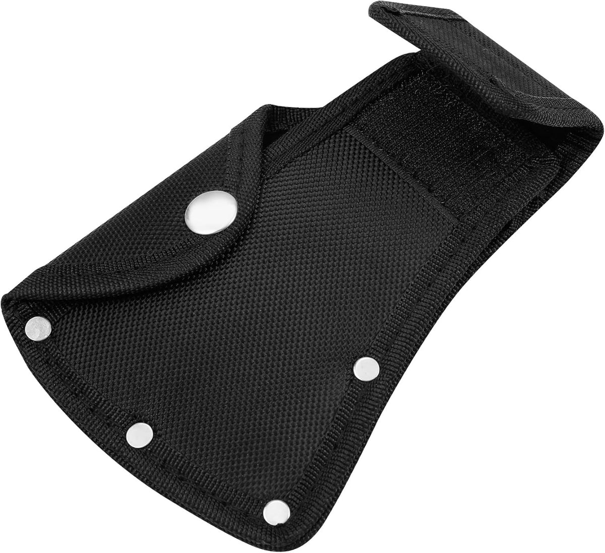 Hatchet Head Sheath Holster, Black Oxford Sheath for 1-1/4Lb Axe, Double Snap Hatchet Protector