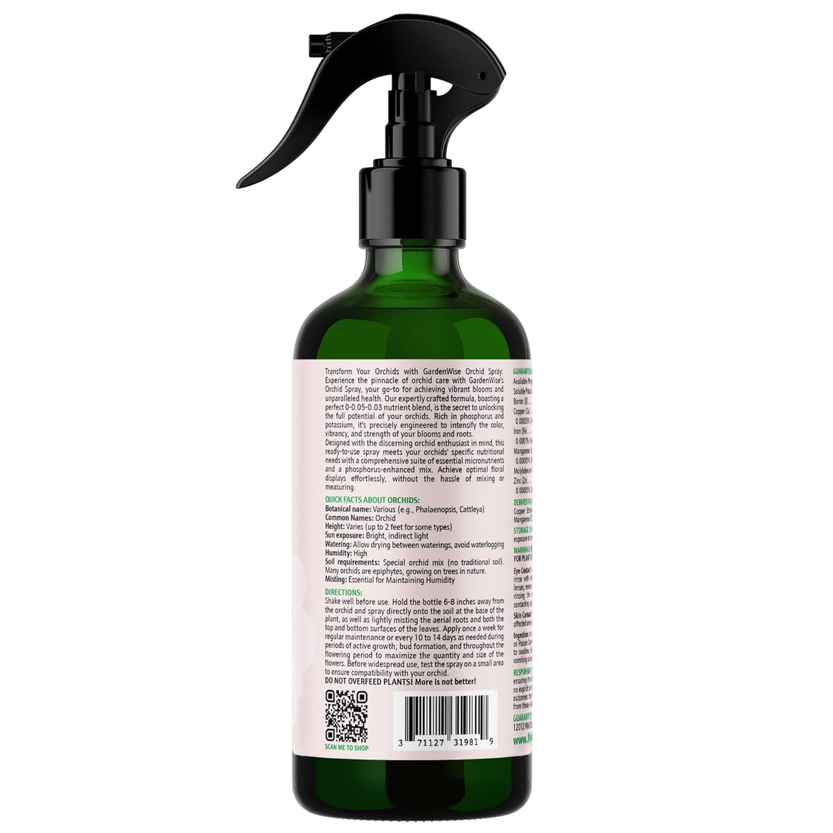 Orchid Food Bloom Booster Fertilizer - Bloom Orchids Fertilizer – Phosphorus and Potassium Formula