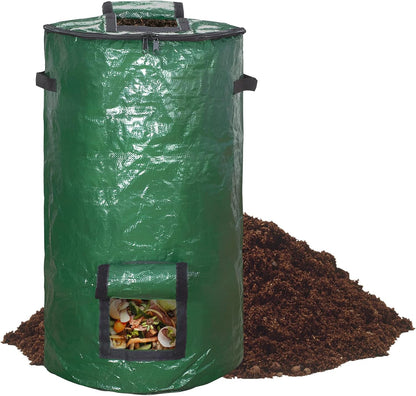 MyLifeUNIT Compost Bins Outdoor, Composting Bin for Outside Garden, Reusable Garden Yard Waste Bag