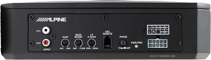 Alpine PWE-S800 8" Compact Powered Subwoofer Enclosure