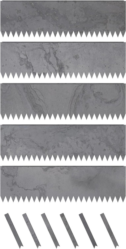 Edge Right - Hammer-in Landscape Edging - 48-inch Strips - 14-inch Depth 1/4-inch Rounded top