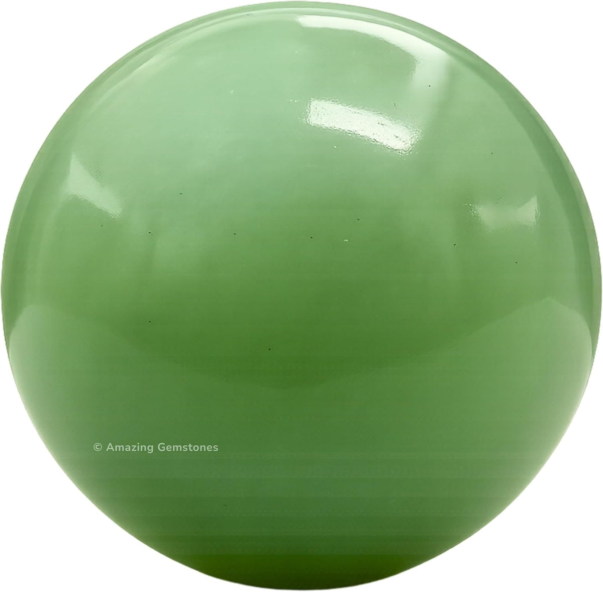 Amazing Gemstone Green Aventurine Crystal Ball with Stand - 2 Inches Crystal Sphere Meditation