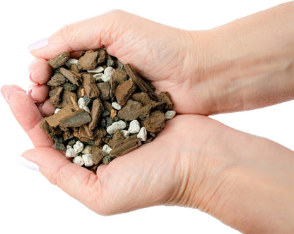 Premium Bonsai Soil All Purpose Fast Draining Mix - Pumice, Lava, Calcined Clay and Pine Bark