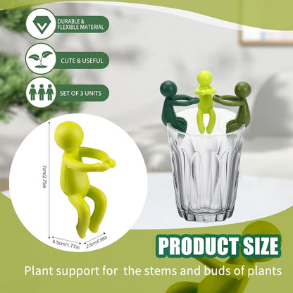 3pcs Plant Propagation Buddy, Propagated Plant Holders,Plant Stem Support,Plant Support for