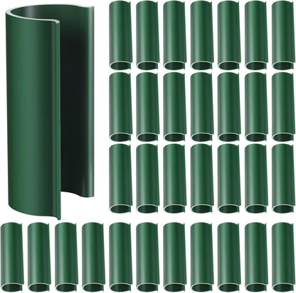 Jetec 32 Pcs PVC Pipe Clips Pool Cover Clamps for Above Ground Pool Greenhouses, Row Covers