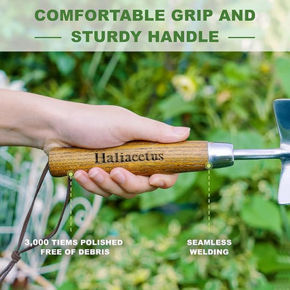Haliaeetus Garden Trowel, Bend-Proof Stainless Steel Hand Trowel, Trowel Garden Tool with