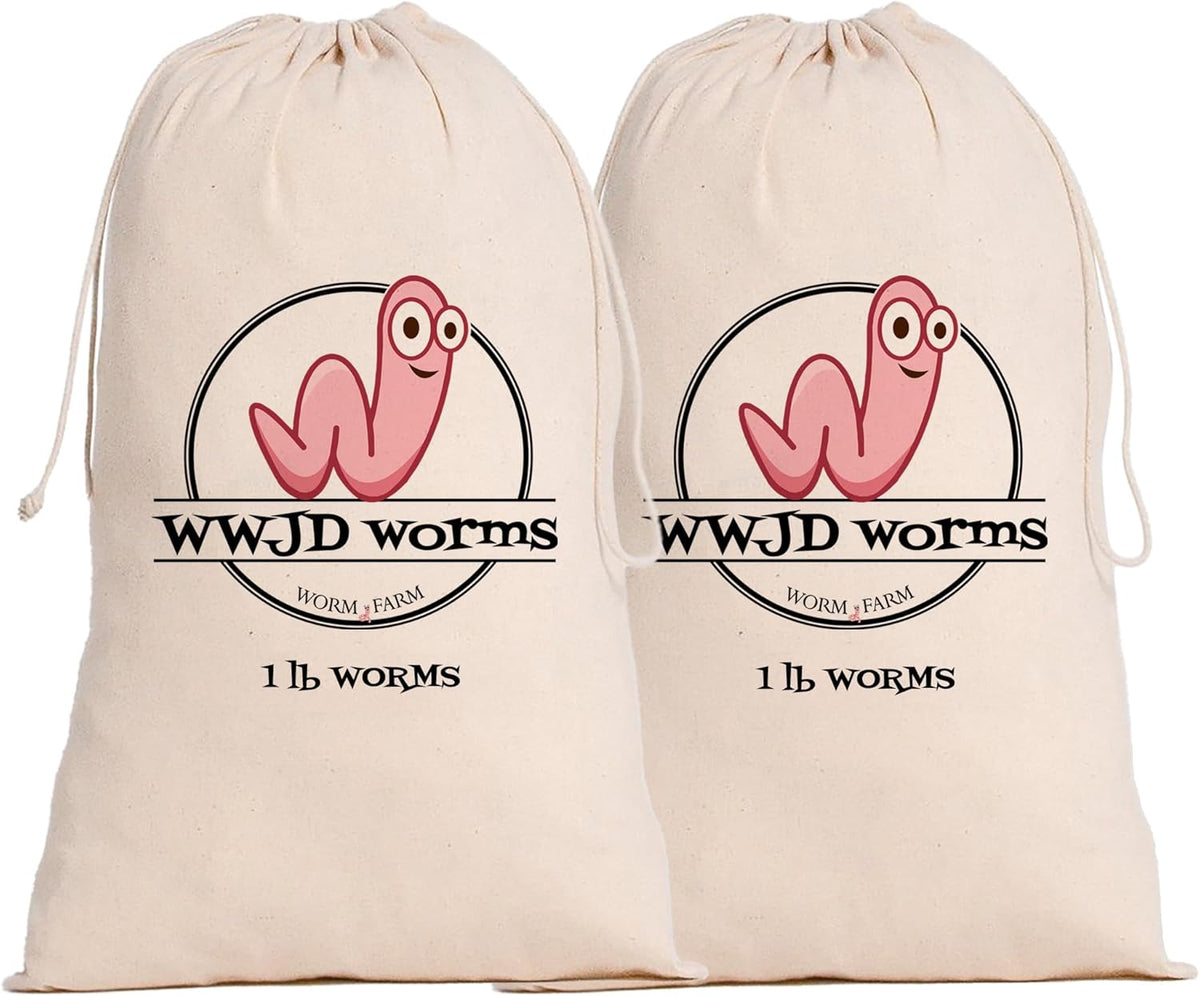 Red Wigglers Composting Worms - 2lb Red Worms for Composting Bin, for Plants or Gardening, Compost