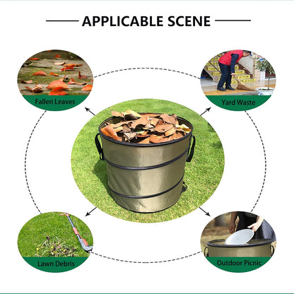 Camping Trash Can, Pop-Up Trash Can/Recycle Bin, Car Garbage Can,Reusable Outdoor Trash Garden Yard