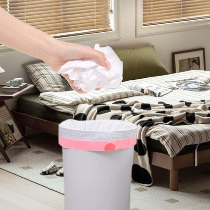 13 Gallon Trash Bags Drawstring, Pack of 20, Garbage Bags, 1.99Mil Thickness, 63x70cm, 16.8g/pcs