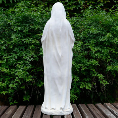Virgin Mary Outdoor Statue - Religious Garden Statue, Blessed Mother, Virgen De Guadalupe, Large