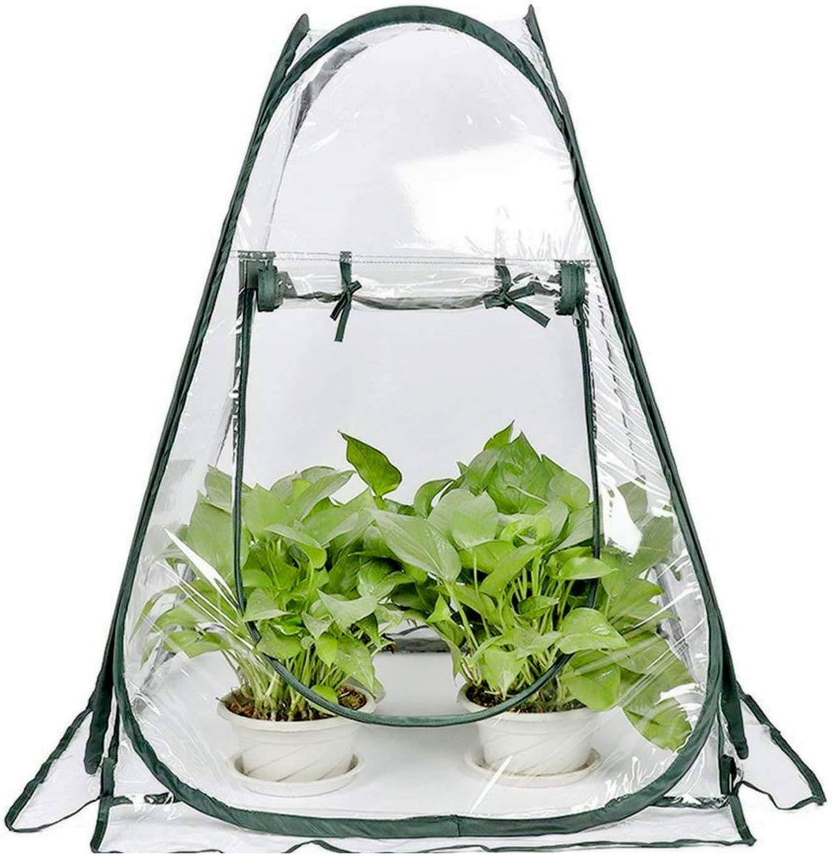 porayhut Pop Up Greenhouse Cover Flower House Mini Gardening Plant Flower Sunshine Room