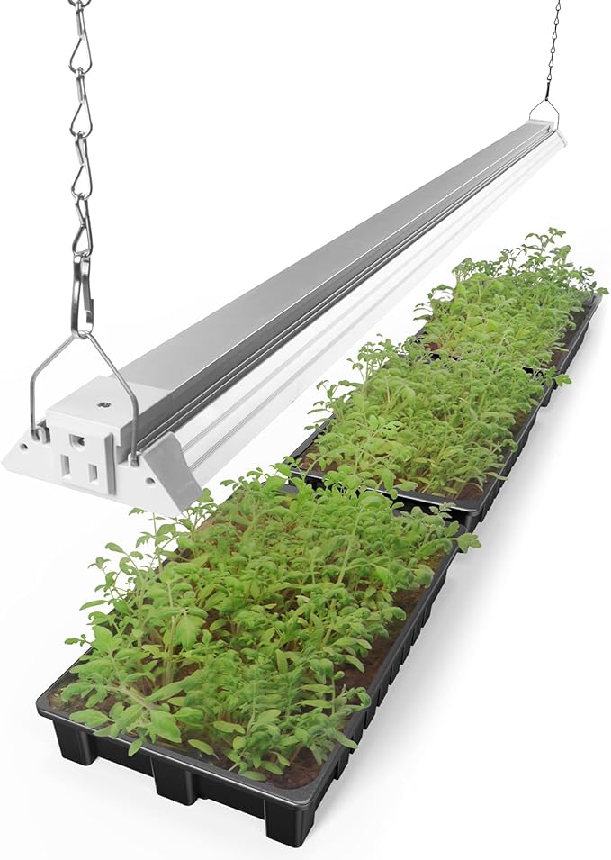Barrina TX72 4FT Grow Lights for Seed Starting, 72W(500W Equivalent), High PPFD, Full Spectrum with