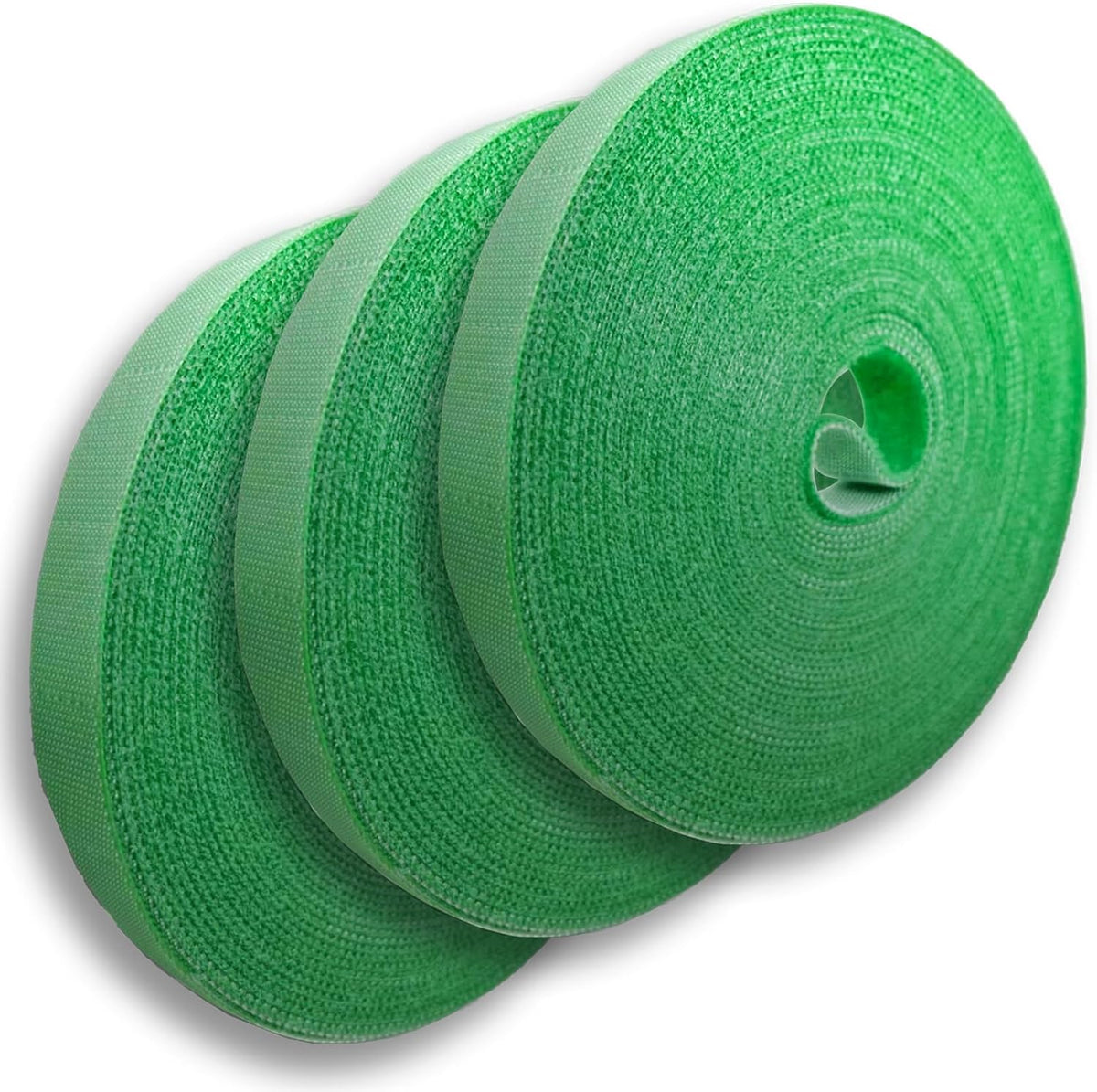 Garden Tie Green Strap Plant Supports Gentle on Plants Pre-Cut Design Tearable Reusable Sturdy