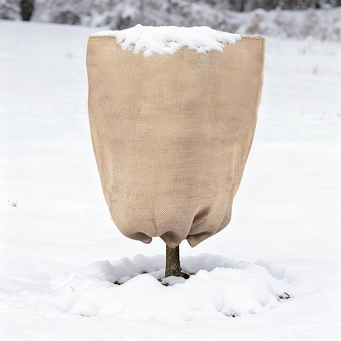 ANPHSIN urlap Plant Covers Freeze Protection for Patio Winterizing - 40"×47" Large Winter Frost