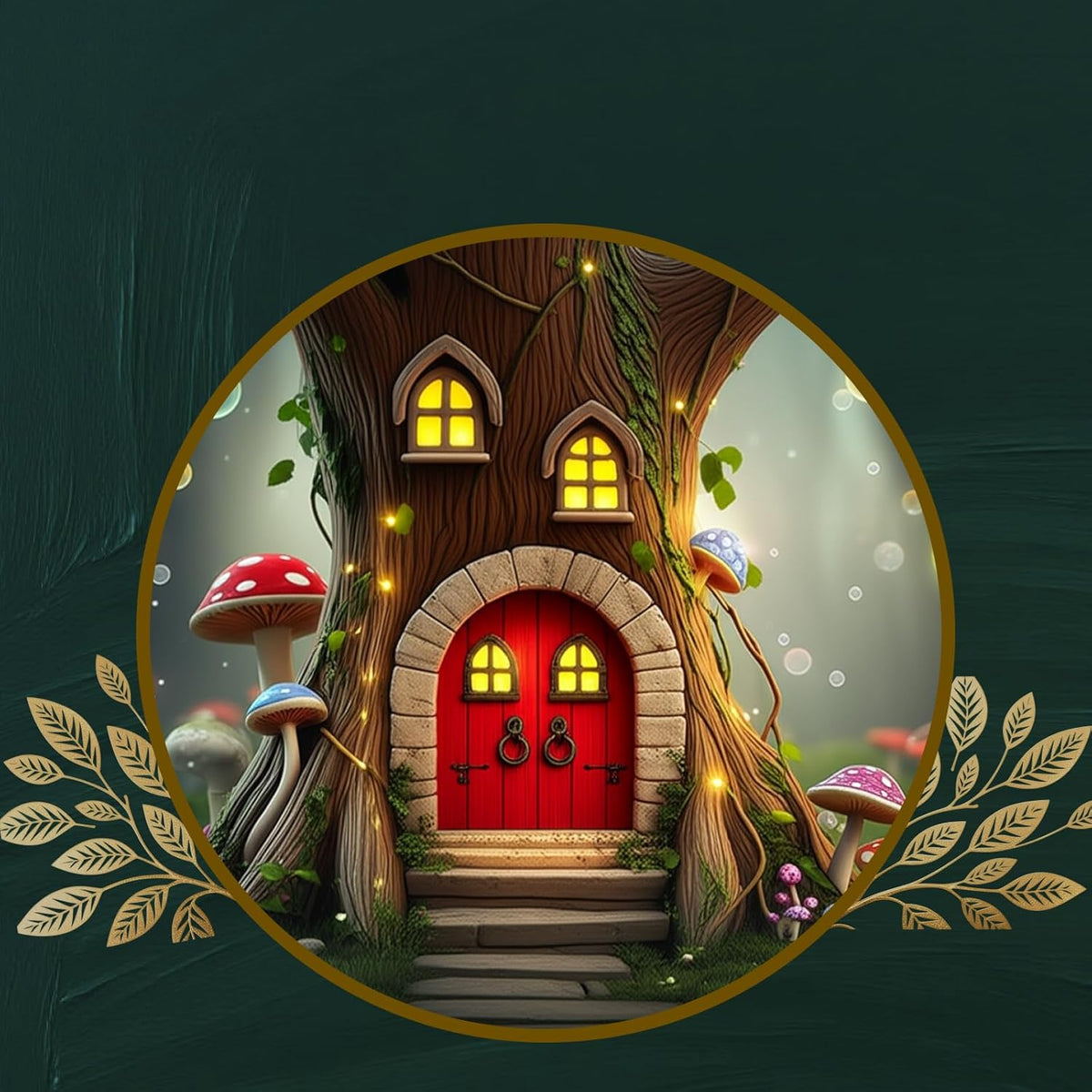 Set of 6 Fairy Garden Door Miniature Garden Decor Outdoor Garden Accessory for Gardens Gate