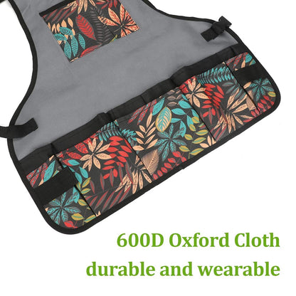 Laelr Garden Apron - Oxford Cloth Work Apron With Pockets, Adjustable Heavy Duty Tool Apron for Men