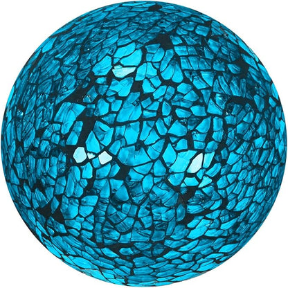 Decorative Ball for Bowls, 3 Inch Mosaic Glass Balls Decorative Glass Orbs for Home Decor/Dining