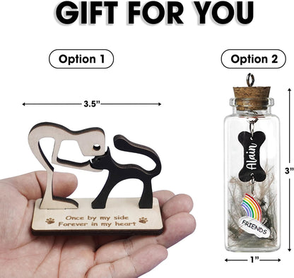 Cat Memorial Suncatcher, Loss of Cat Sympathy Gift, Pet Memorial Gifts for Feline Friend, Stained