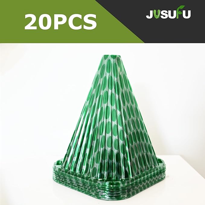 Garden Cloches for Plants,20 Pack Plant Covers Reusable Plant Bell Cover Protects Plants from
