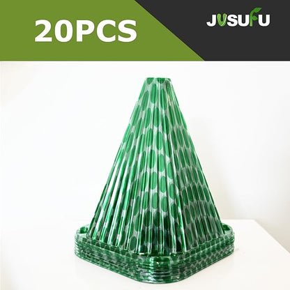 Garden Cloches for Plants,20 Pack Plant Covers Reusable Plant Bell Cover Protects Plants from