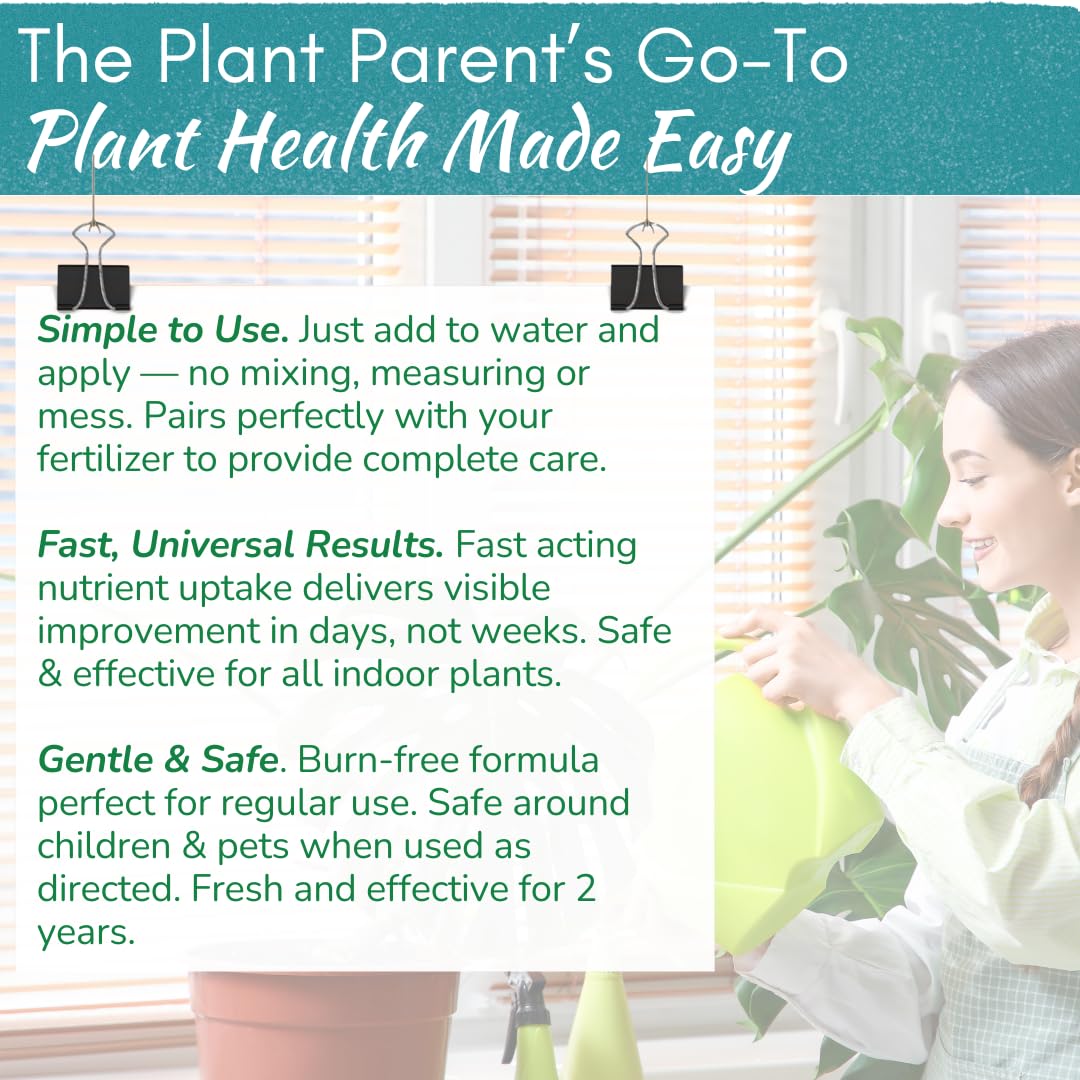 Root Rot Repair for Houseplants – Recovery Drops Root Supplement for Overwatering or Shock | Heals