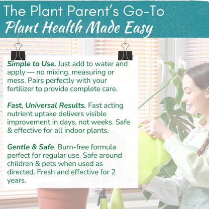Root Rot Repair for Houseplants – Recovery Drops Root Supplement for Overwatering or Shock | Heals
