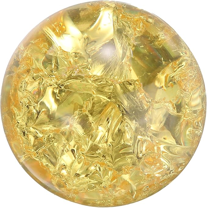 uxcell 30mm/1.2" Crystal Sphere Ball Ice Cracked Glass Solid Decorative Sphere Crystal Ball Prop