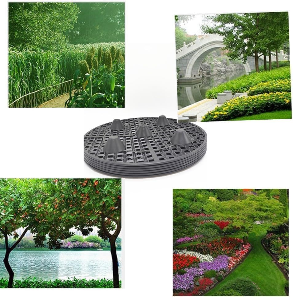 Plant Risers for Pots Indoor, Plant Stands, Pack Plant Elevator for Prevent Rot and Damage on Patio