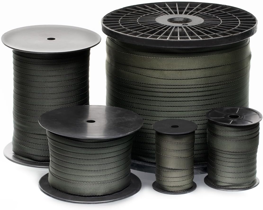 Tree Straps for Staking, Tree Ties for Plant Support, 3/4 Inch Width Guying Material Webbing Garden