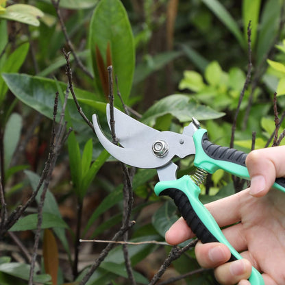 Lothee 9 Pcs Garden Shears Pruning Garden Clippers Bulk Bypass Pruner Heavy Duty for Gardening